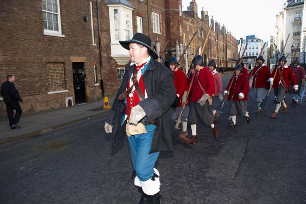 © 2006, Peter Marshall: Kings Army Whitehall Parade
