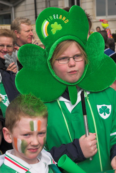 St Patrick's Day Parade, London © 2006, Peter Marshall