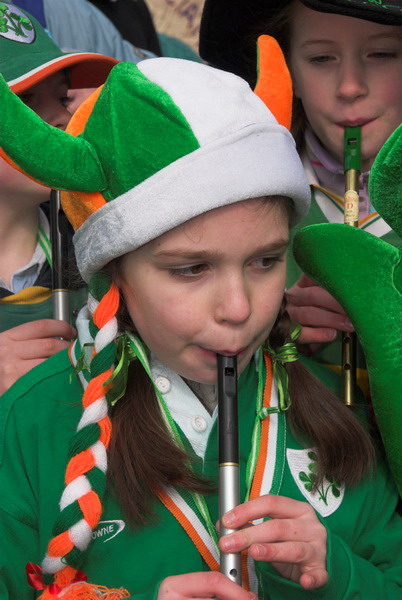 St Patrick's Day Parade, London © 2006, Peter Marshall