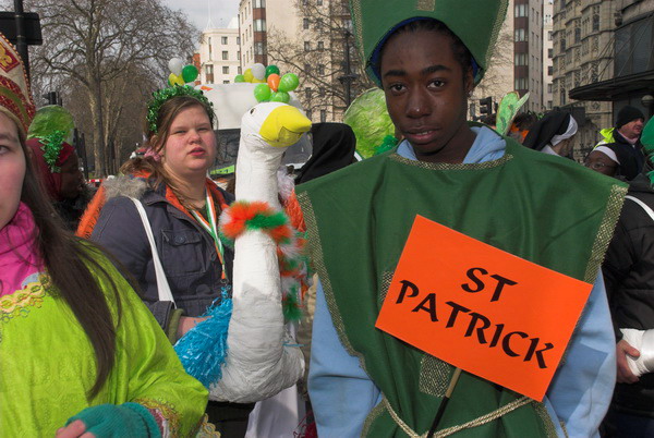 St Patrick's Day Parade, London © 2006, Peter Marshall