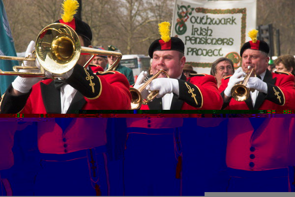 St Patrick's Day Parade, London © 2006, Peter Marshall