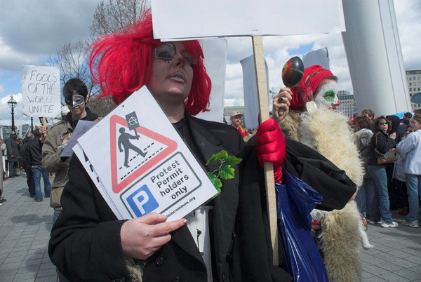 Fools Paradise Parade, London © 2006, Peter Marshall