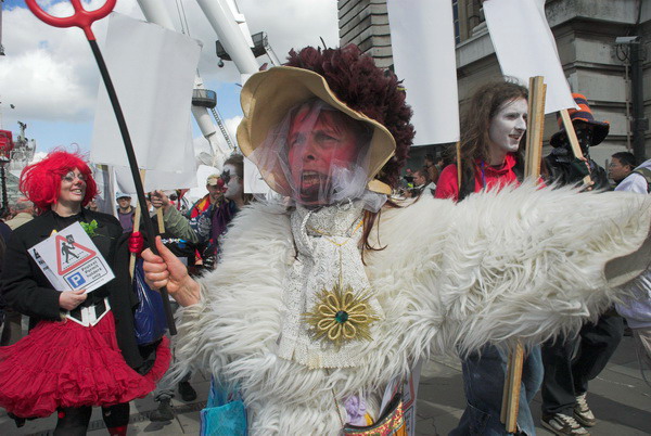 Fools Paradise Parade, London © 2006, Peter Marshall
