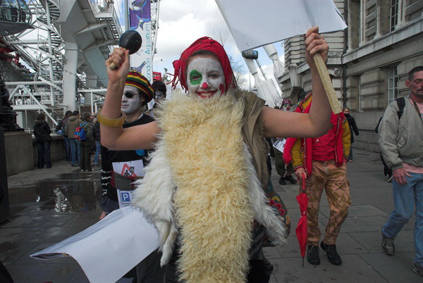 Fools Paradise Parade, London © 2006, Peter Marshall