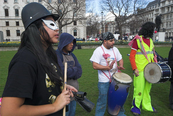 Fools Paradise Parade, London © 2006, Peter Marshall