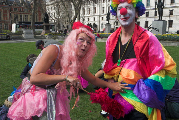 Fools Paradise Parade, London © 2006, Peter Marshall