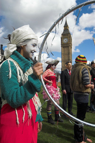 Fools Paradise Parade, London © 2006, Peter Marshall