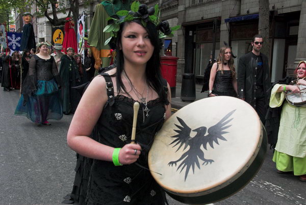 Pagan Pride, Holborn, London © 2006, Peter Marshall