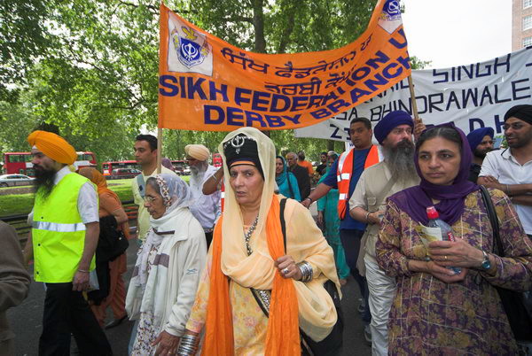 Sikh Remembrance March © 2006, Peter Marshall