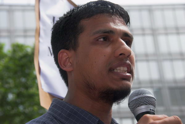 Rally for Justice - Forest Gate Raid. © 2006, Peter Marshall