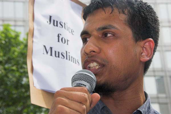 Rally for Justice - Forest Gate Raid. © 2006, Peter Marshall