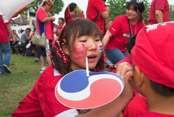 S Korea v France, New Malden © 2006, Peter Marshall