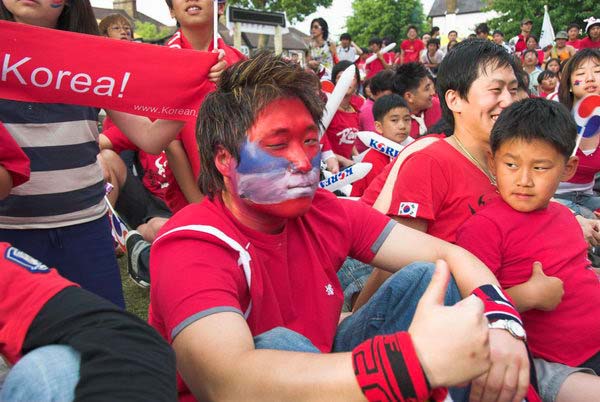S Korea v France, New Malden © 2006, Peter Marshall
