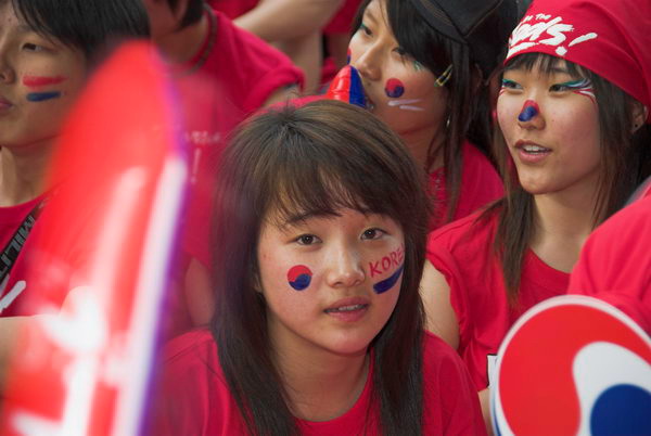 S Korea v France, New Malden © 2006, Peter Marshall