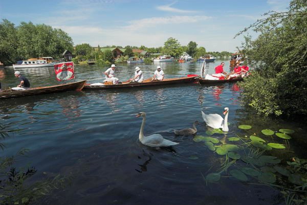 Swan Upping © 2006, Peter Marshall