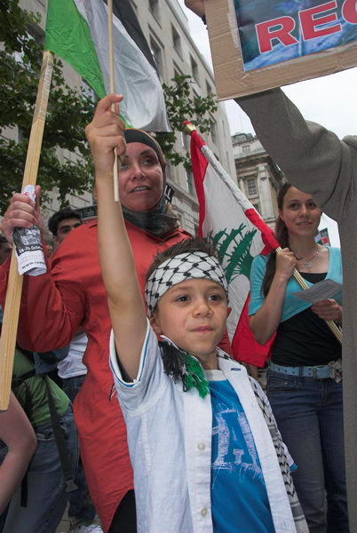 stop israeli attacks on lebanon and palestine © 2006, peter marshall