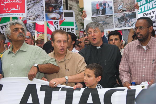 stop israeli attacks on lebanon and palestine © 2006, peter marshall