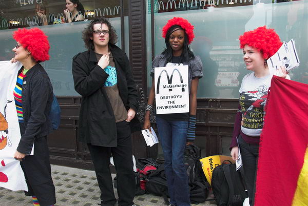 21st Global Day of Action against McDonalds