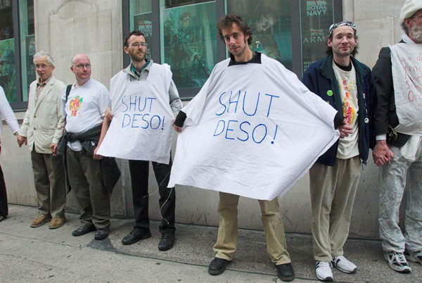 Shut DESO Action Day © Peter Marshall, 2006