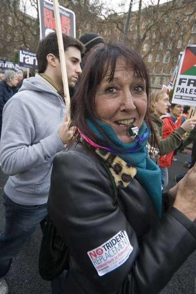 Stop Trident, Troops out of Iraq © 2007, Peter Marshall