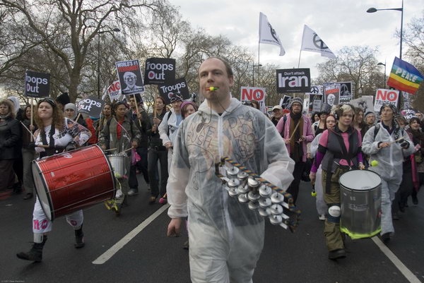 Stop Trident, Troops out of Iraq © 2007, Peter Marshall