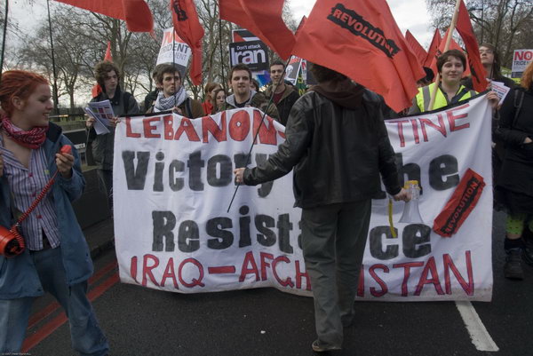 Stop Trident, Troops out of Iraq © 2007, Peter Marshall