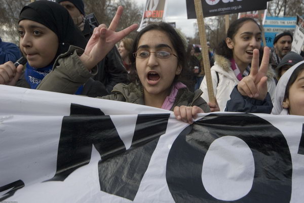 Stop Trident, Troops out of Iraq © 2007, Peter Marshall