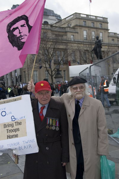 Stop Trident, Troops out of Iraq © 2007, Peter Marshall