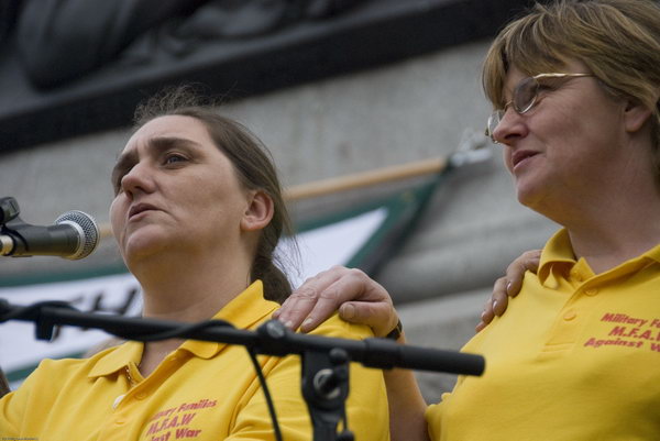 Stop Trident, Troops out of Iraq &copy; 2007, Peter Marshall