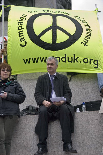 Stop Trident, Troops out of Iraq &copy; 2007, Peter Marshall