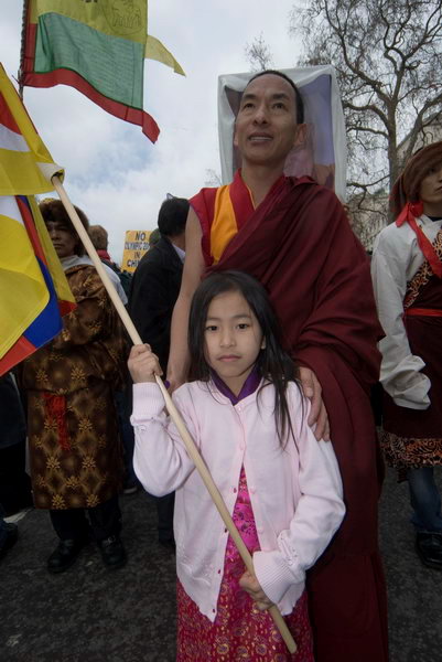 Free Tibet © 2007, Peter Marshall