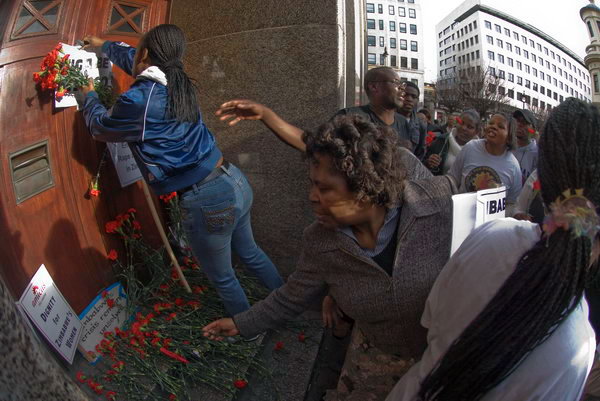 9 - Central London Arms Trade Crawl. London Campaign Against Arms Trade (CAAT) will be protesting outside three central London Arms Dealers. 11am: BAE Systems, 6 Carlton Gardens; 12 noon: LRLIH, 80 Haymarket; 1pm: MBDA, 11 Strand. Tel: 07939 159283. Email: londoncaat@riseup.net Web: www.platial.com/caatlondon/map/16017