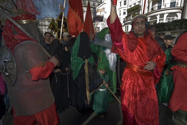 Arbaeen Procession, London © 2007, Peter Marshall
