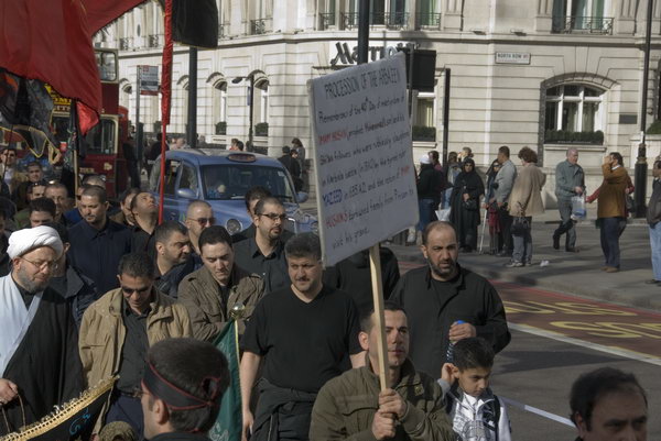 Arbaeen Procession, London © 2007, Peter Marshall