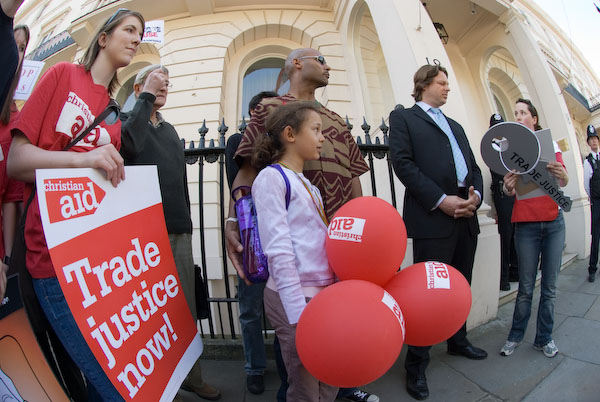 Trade Justice Mass Action © 2007, Peter Marshall