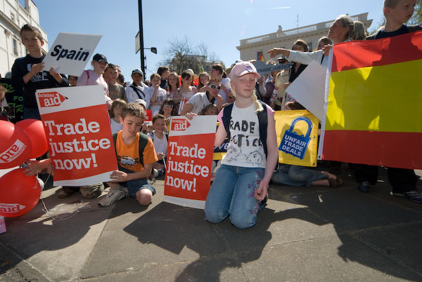 Trade Justice Mass Action © 2007, Peter Marshall