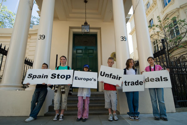 Trade Justice Mass Action © 2007, Peter Marshall