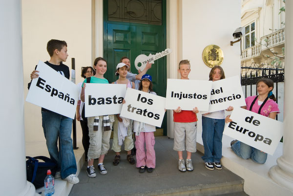 Trade Justice Mass Action © 2007, Peter Marshall