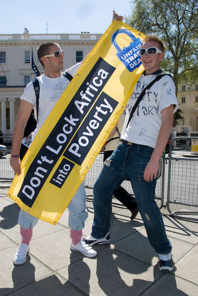 Trade Justice Mass Action © 2007, Peter Marshall