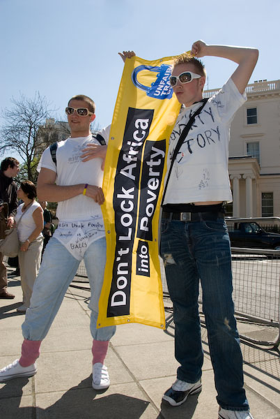 Trade Justice Mass Action © 2007, Peter Marshall