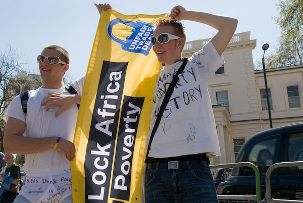 Trade Justice Mass Action © 2007, Peter Marshall