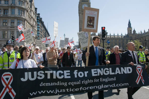 Justice for England March © 2007, Peter Marshall