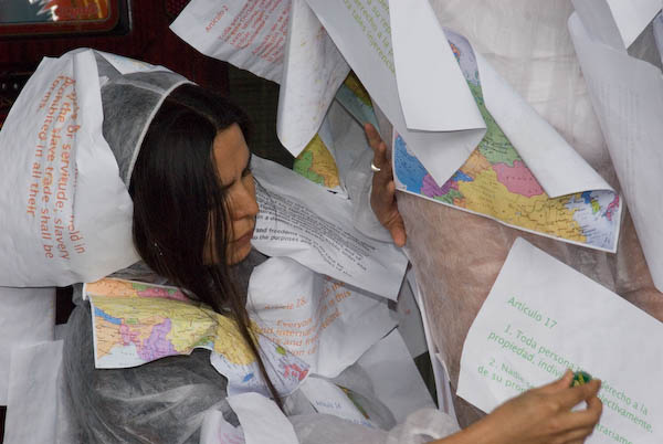 March of the Human Rights Jukebox &copy; 2007, Peter Marshall