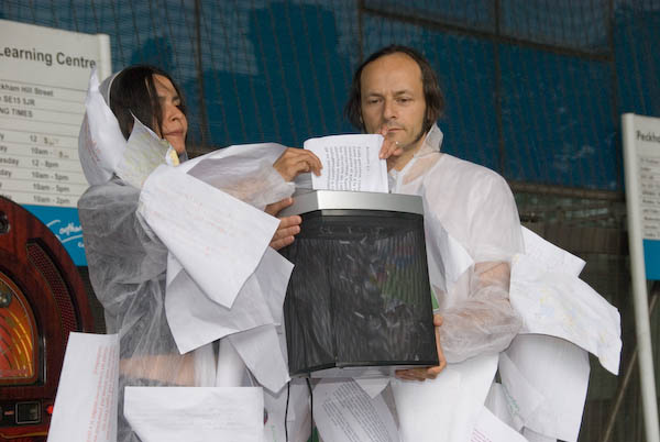 March of the Human Rights Jukebox &copy; 2007, Peter Marshall