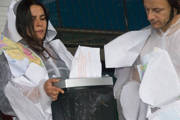 March of the Human Rights Jukebox &copy; 2007, Peter Marshall