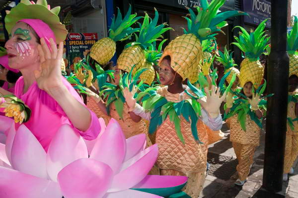 Pineapple parade