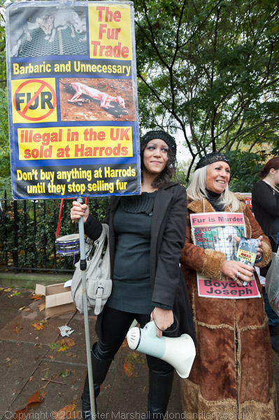Fur Kills - Harrods Protest 2010