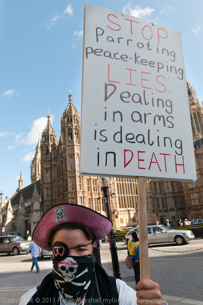 Arms Fair Protests Come To Central London