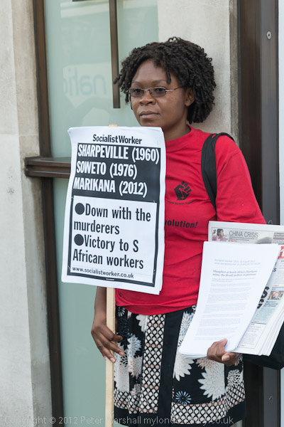 London Solidarity with Marikana Miners