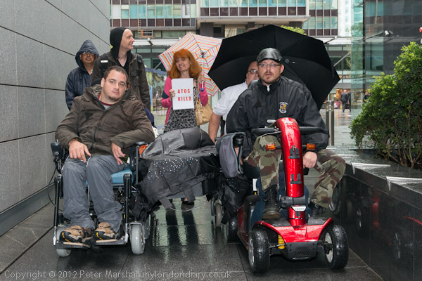 Disabled Pay Respect to Atos Victims - 2012